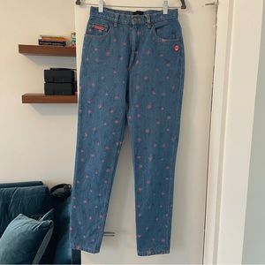 Marc Jacob’s Floral denim